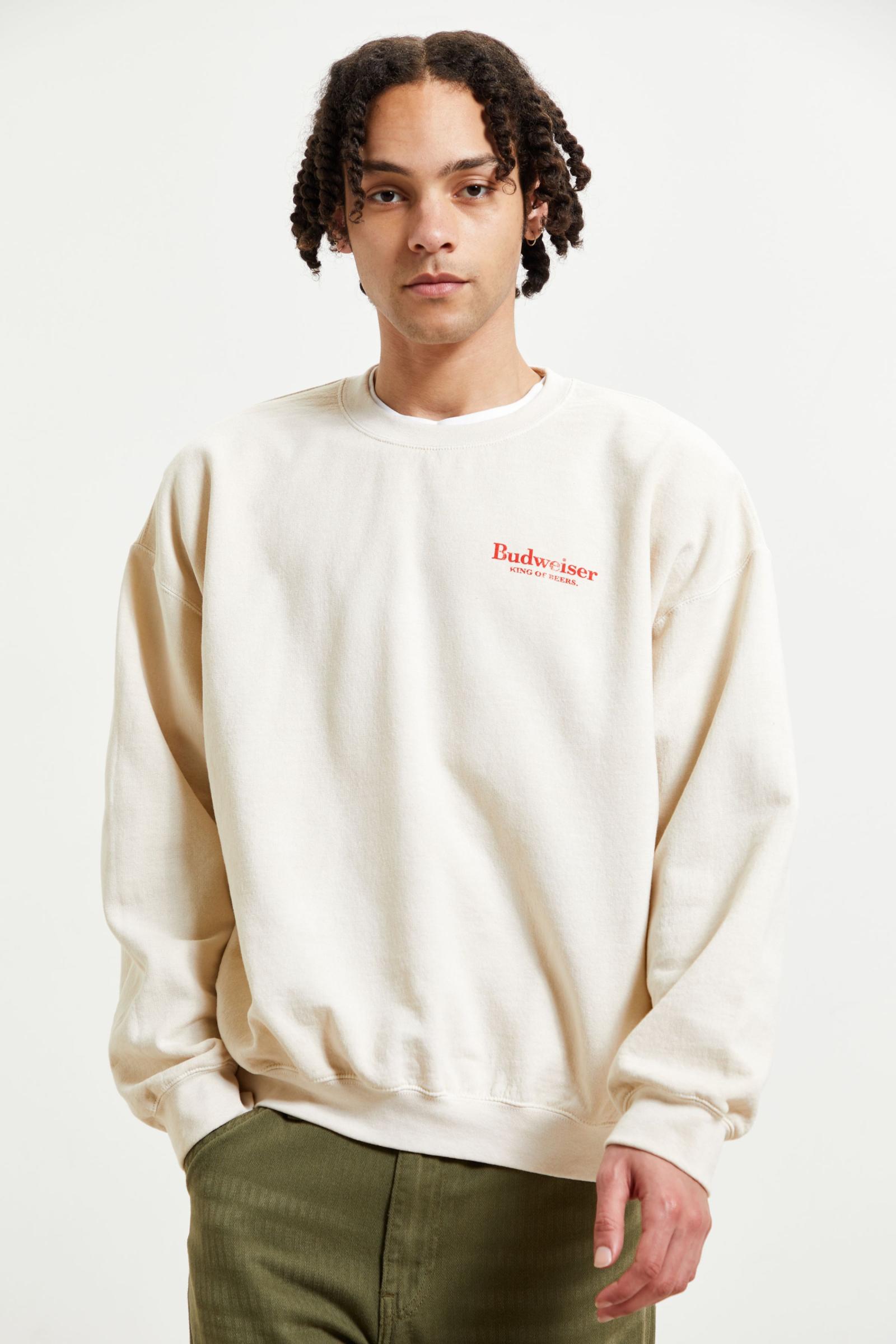 budweiser crew neck urban outfitters