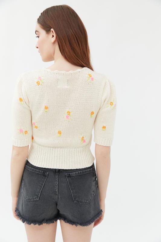 Tach Clothing Floral Knit Cardigan Urban Outfitters 日本