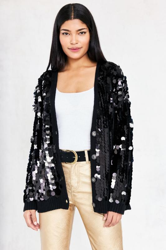 sequins cardigan