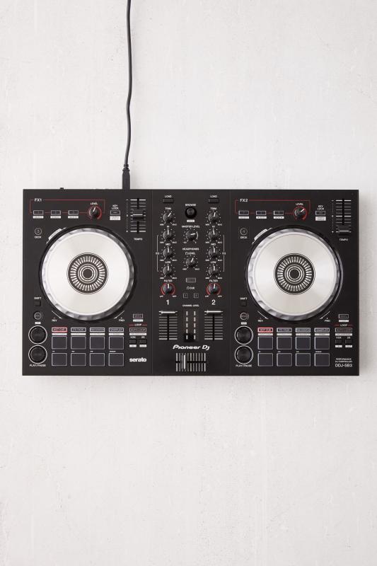 Pioneer DJ DDJSB3 Serato DJ Controller And Scratch Pad Set Urban