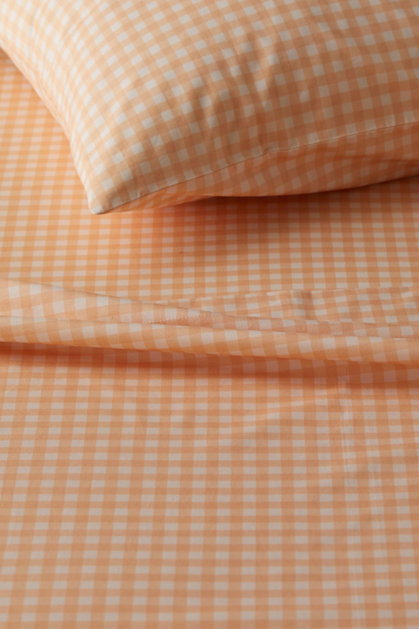 Urban Outfitters Breezy Cotton Percale Gingham Sheet Set
