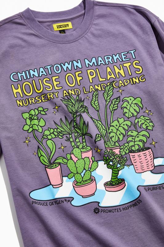 Chinatown Market House Of Plants Tee Urban Outfitters Singapore