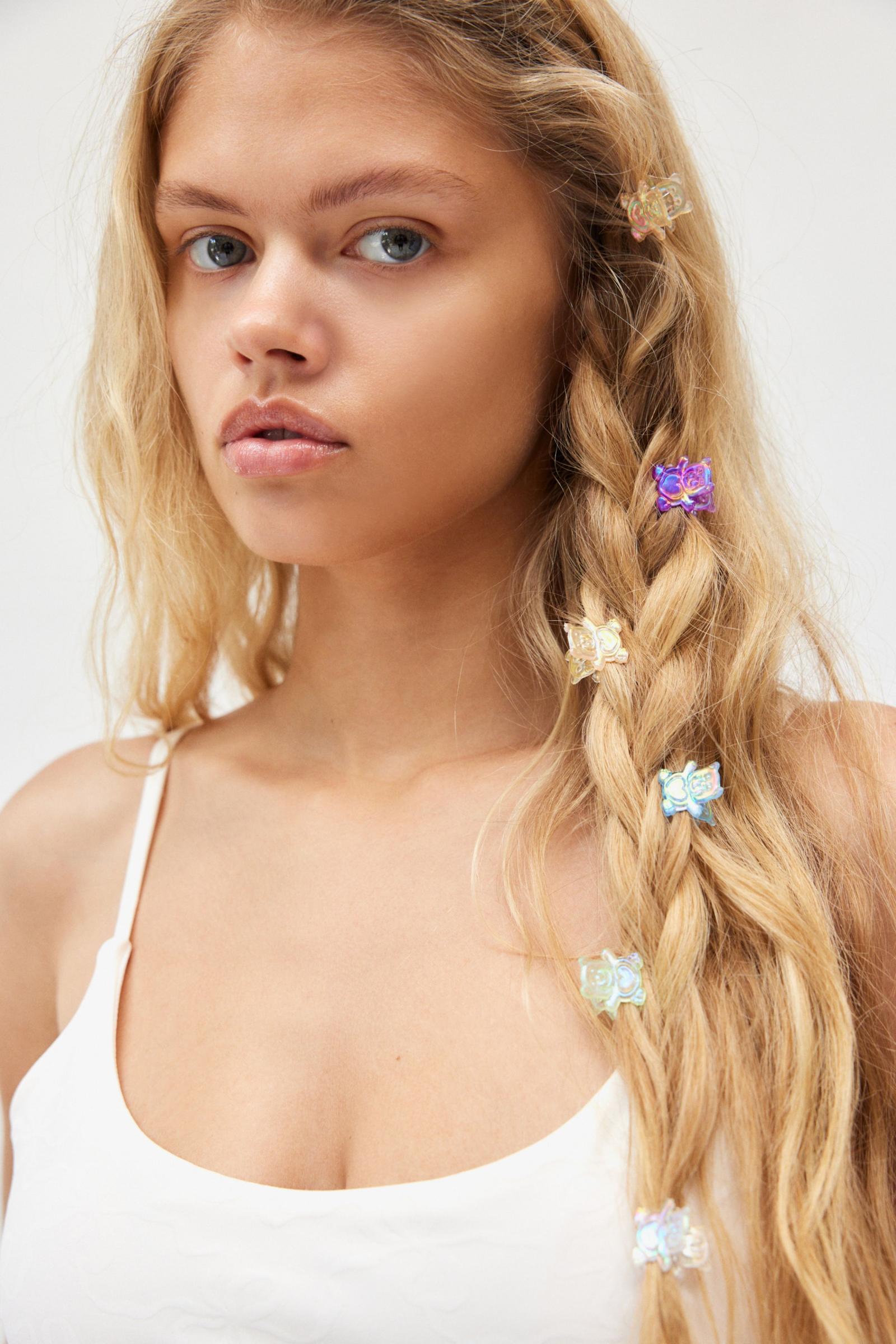 17 リバティ ベビーヘアクリップ 2個セット ソープ