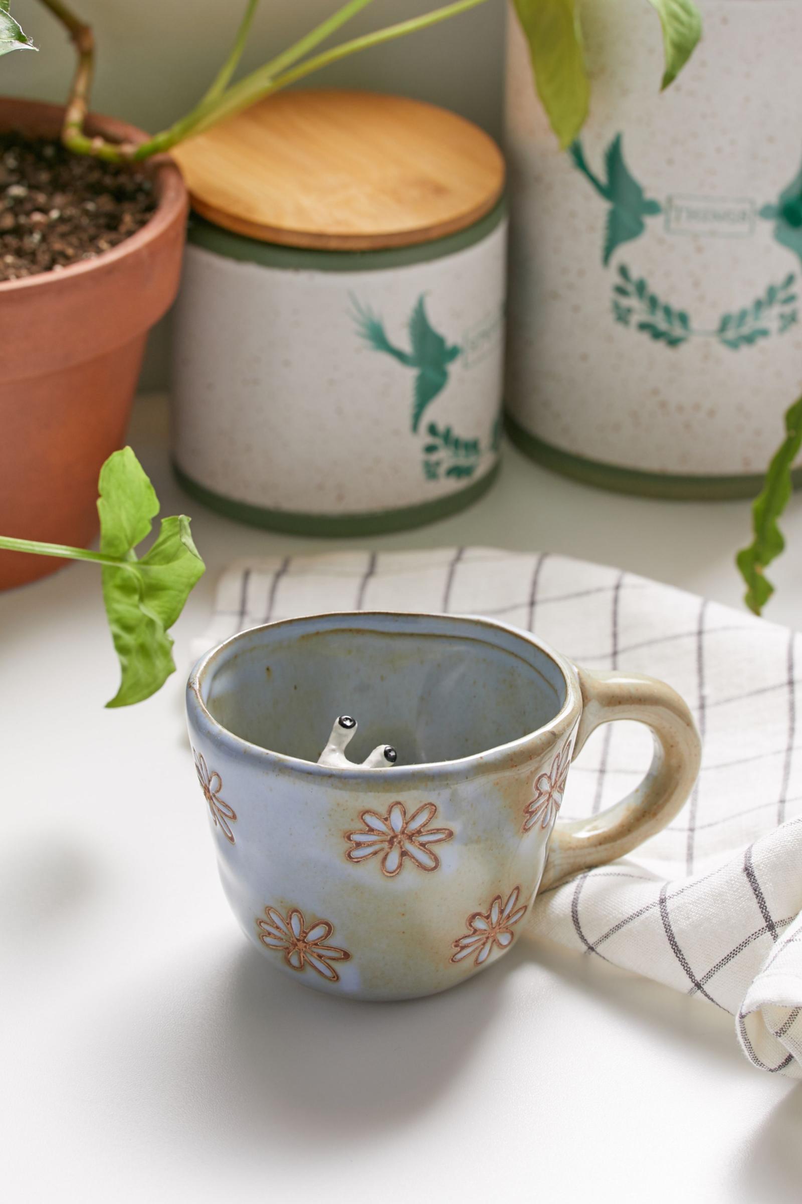 Peekaboo Ceramic Mug Urban Outfitters Australia