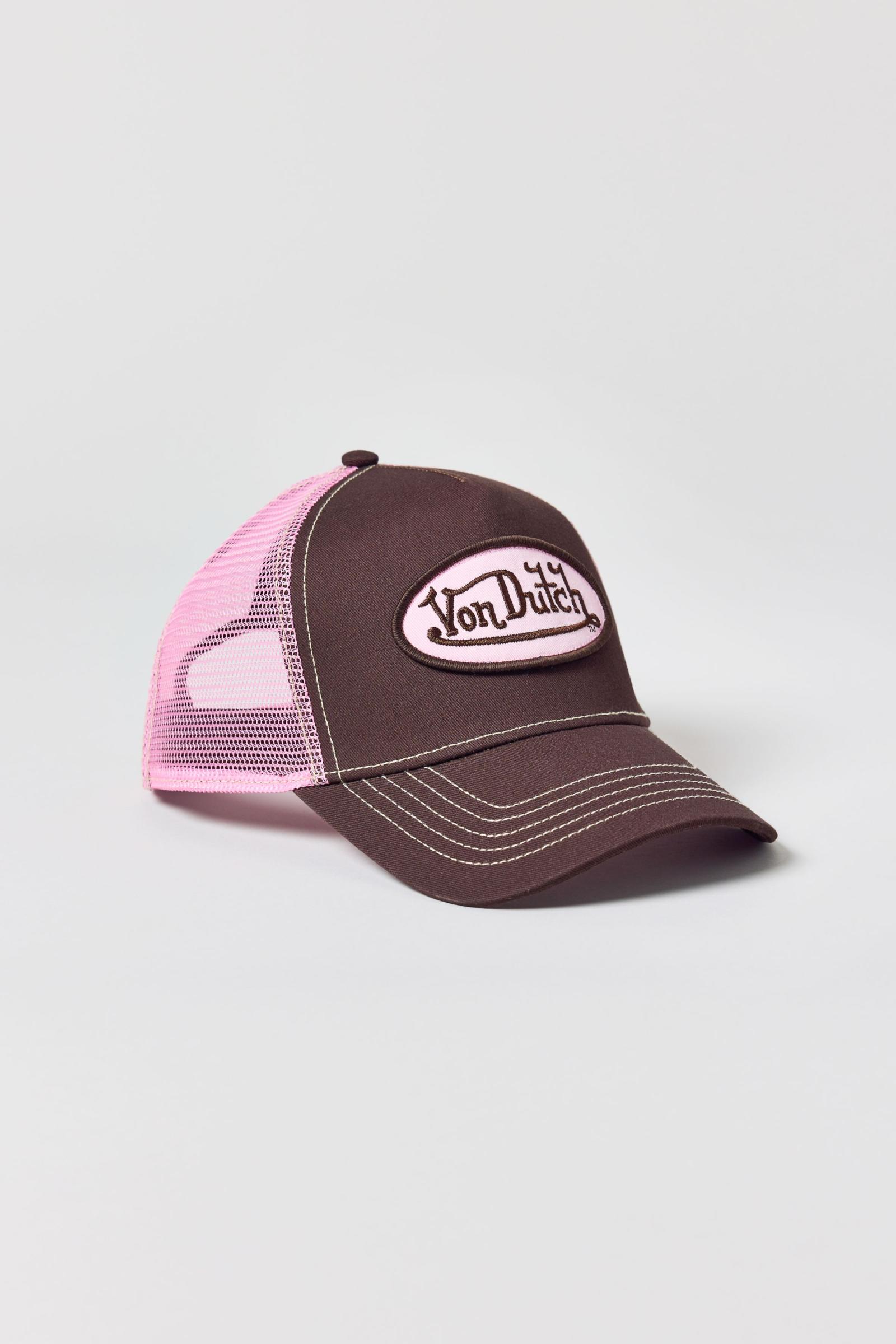 【Von Dutch】ピンク Trucker ユニセックスキャップ Pink Jax Trucker Hat – Von Dutch