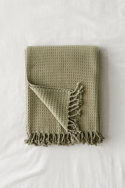 Brushed Waffle Throw Blanket Urban Outfitters Singapore