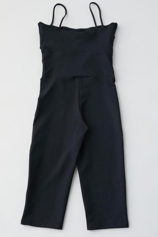 black bike short romper
