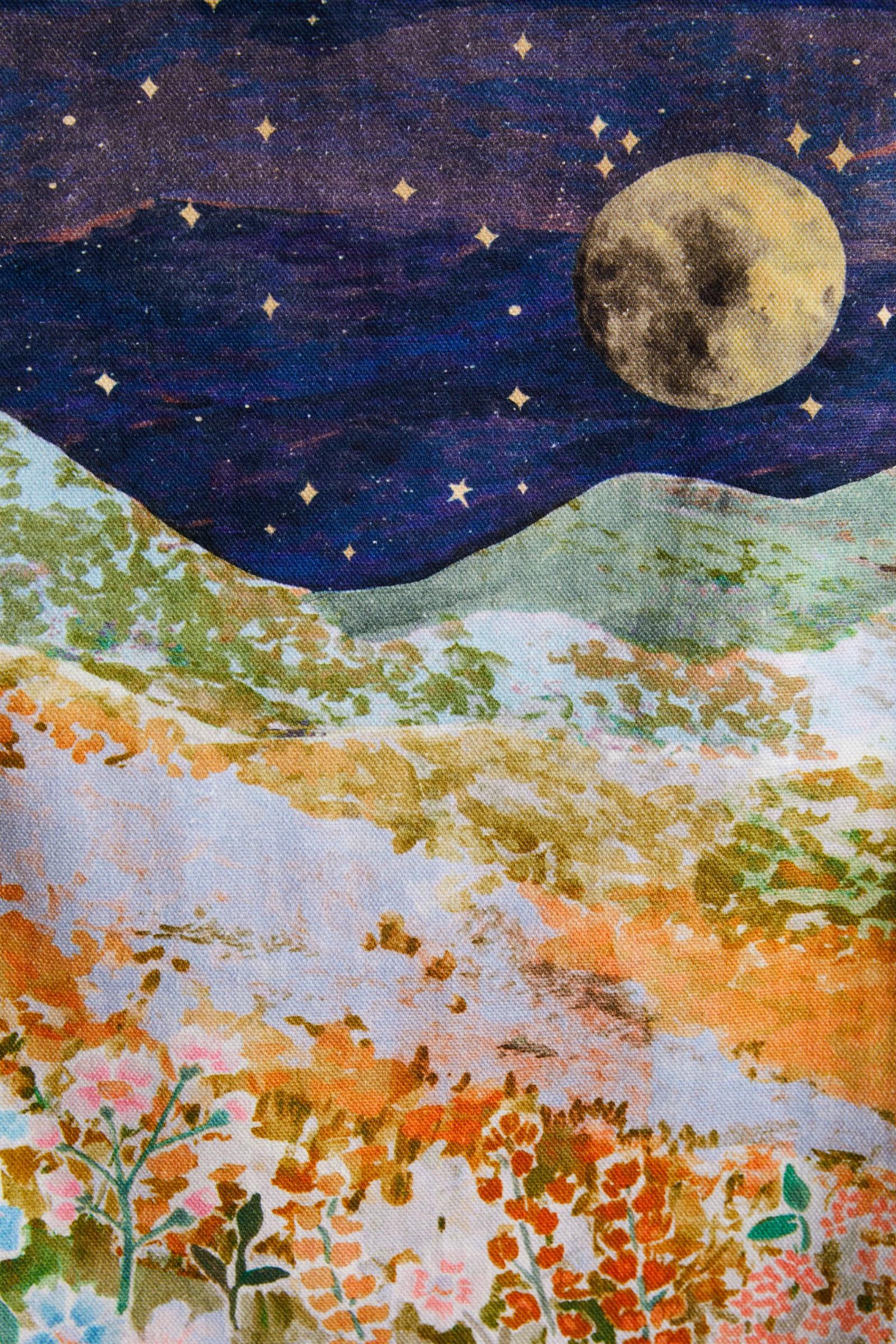 Moonlit Landscape Tapestry Urban Outfitters Australia