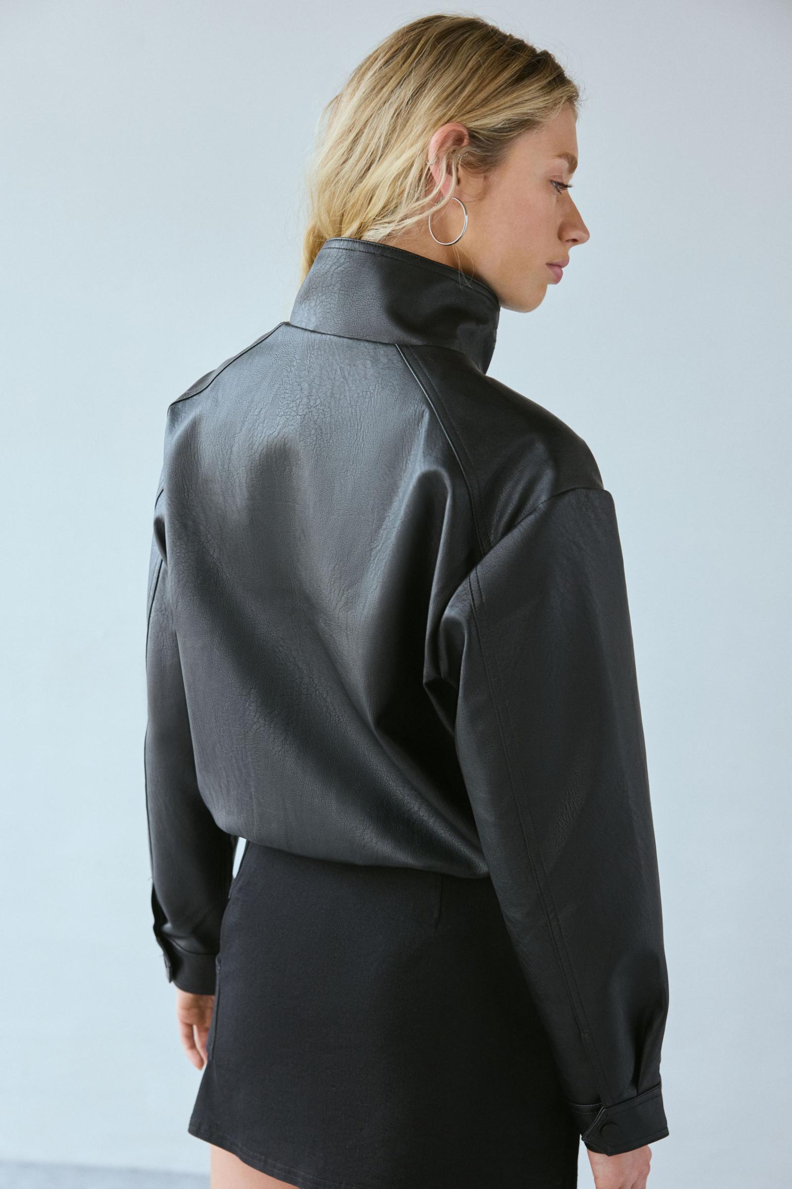 【関税込み】CHLOE Leather bomber jacket Chloé Leather Bomber Jacket | italist