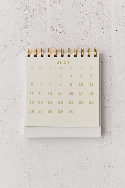 Uo Calendar 2022 2022 Mini 12-Month Desk Calendar | Urban Outfitters Australia Official Site