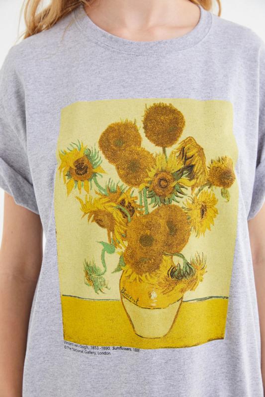 Van Gogh Sunflowers Tee Urban Outfitters Singapore