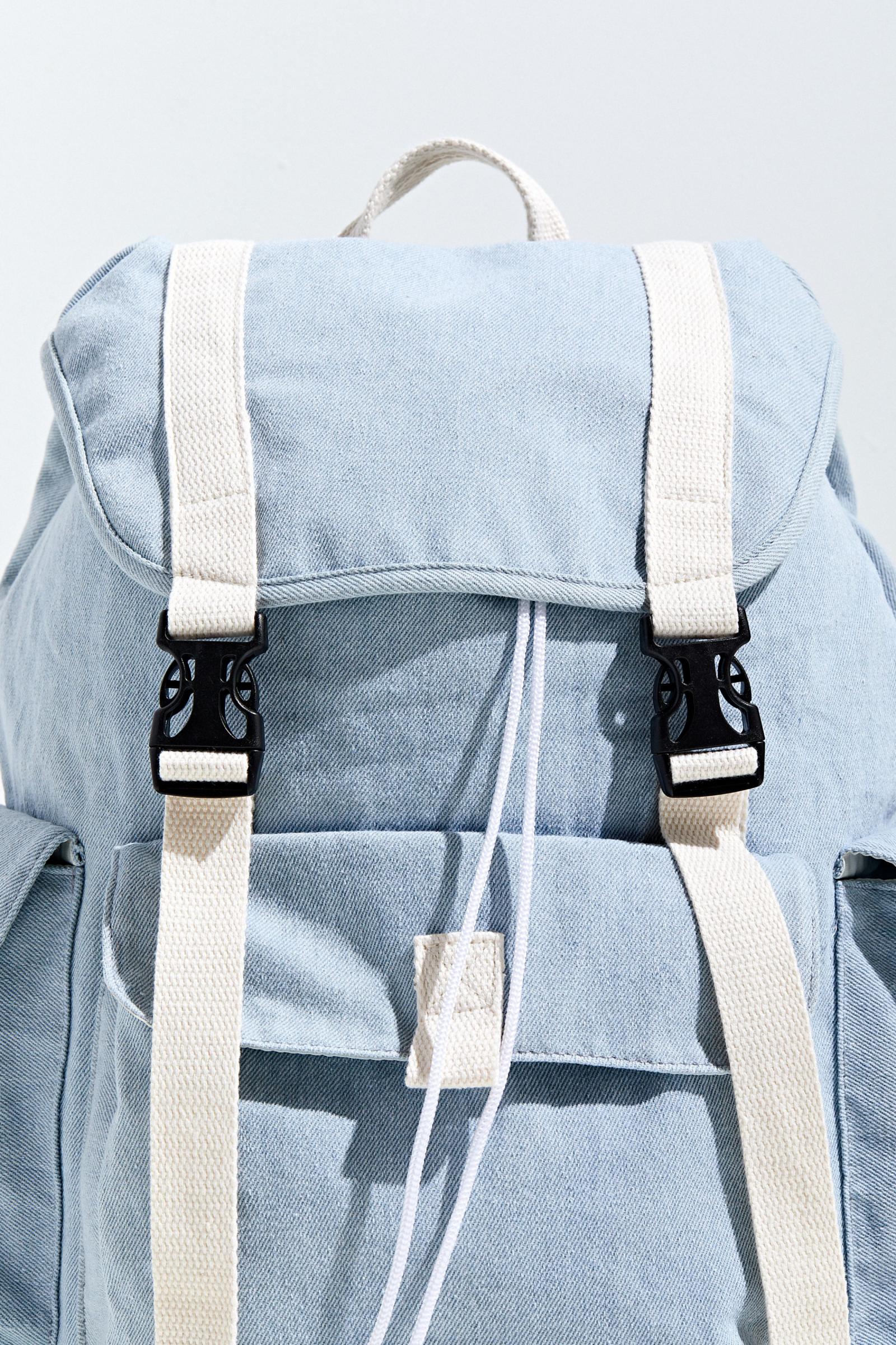 UO Denim Utility Backpack 어반 아웃피터스 코리아