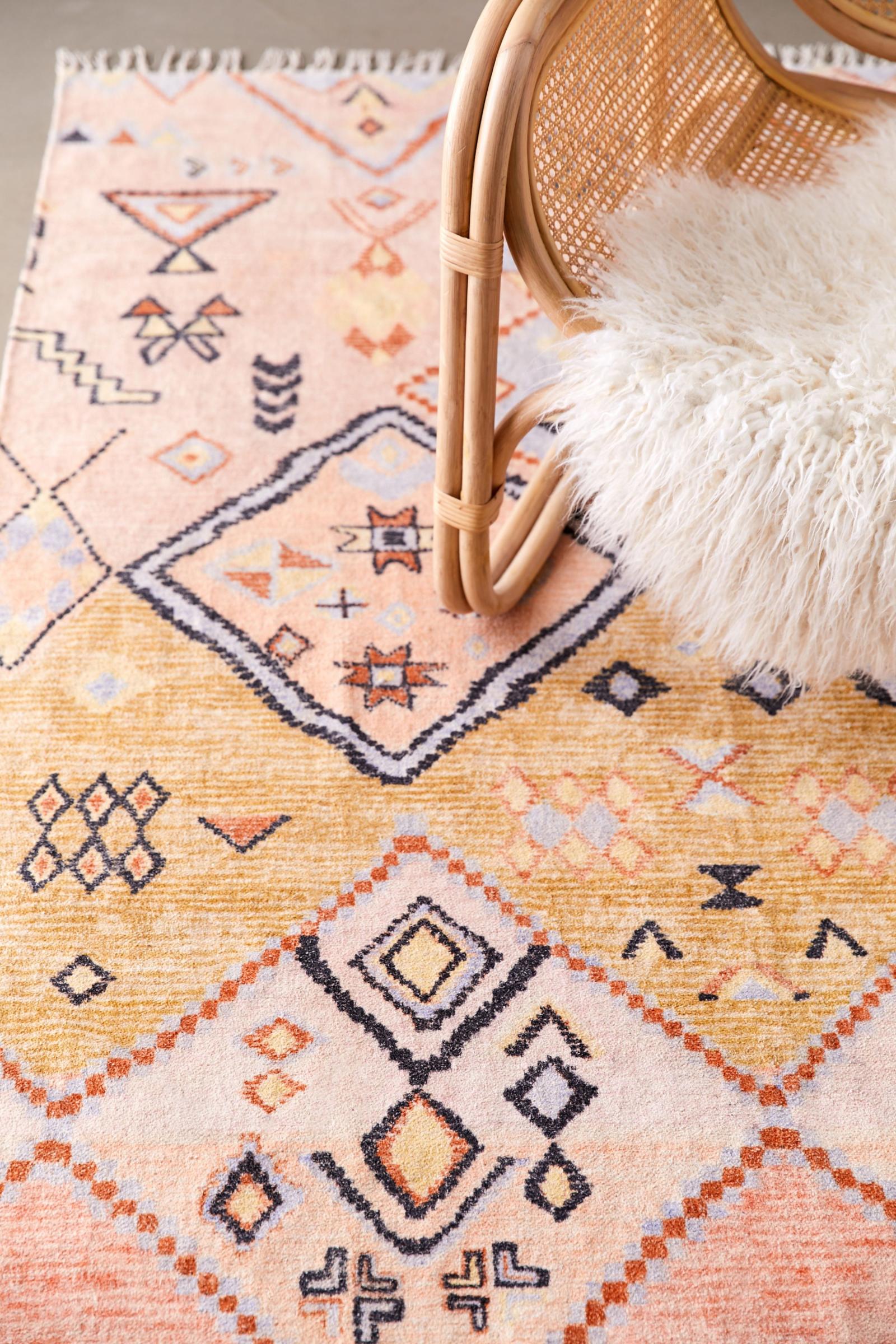 Aziza Printed Chenille Rug Urban Outfitters Australia Clothing, Music, Home & Accessories