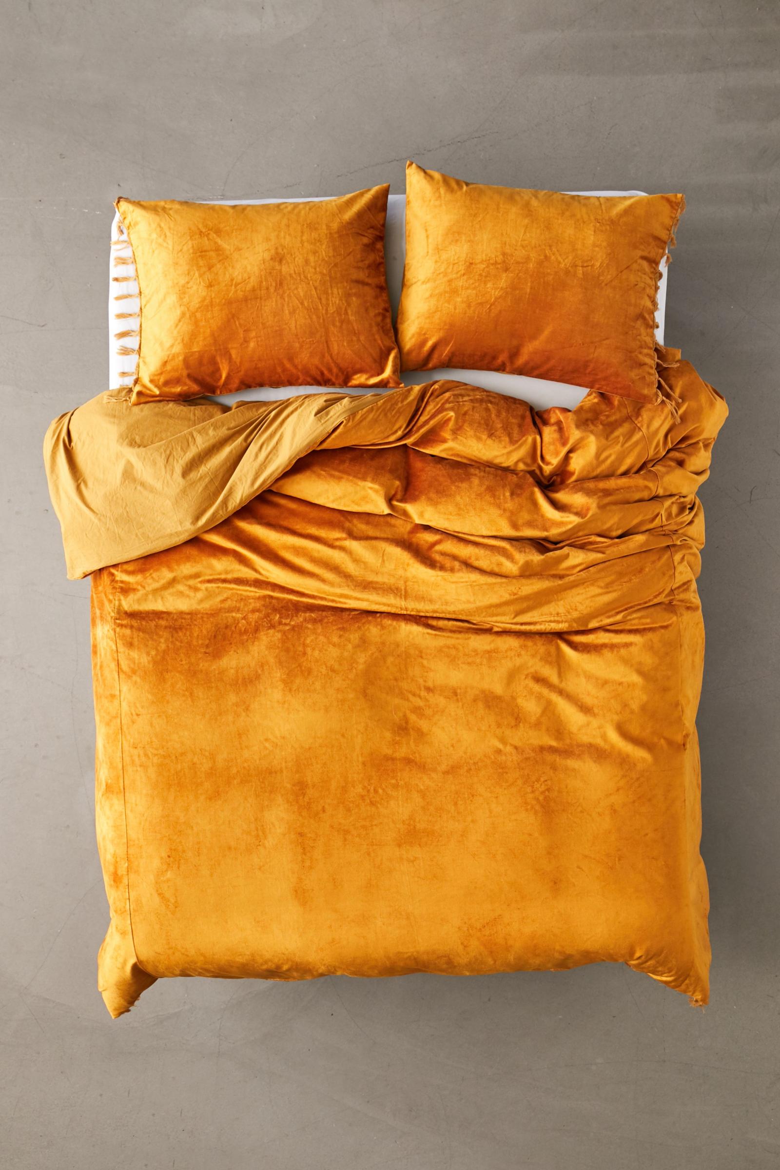 Julienne Velvet Duvet Cover Urban Outfitters Australia