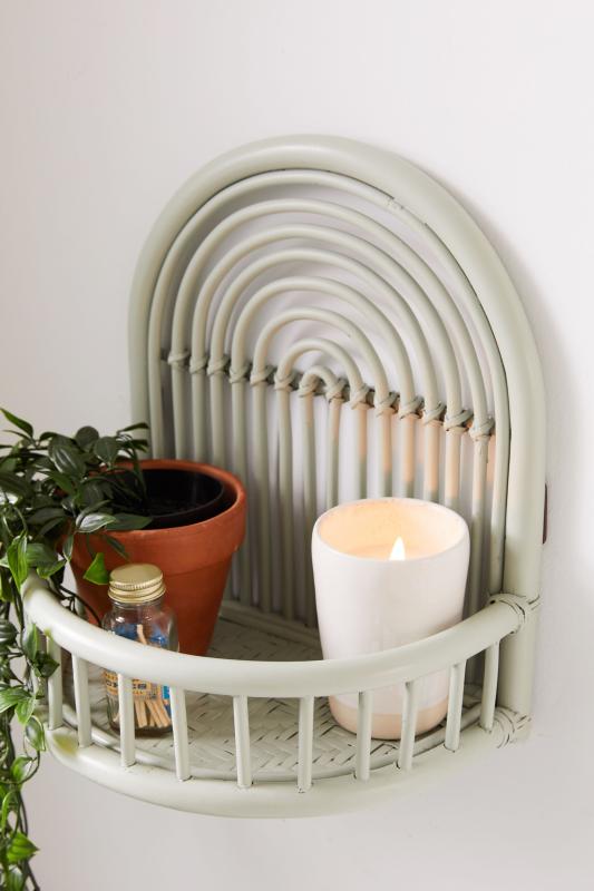 Rattan Arc Wall Shelf Urban Outfitters Singapore