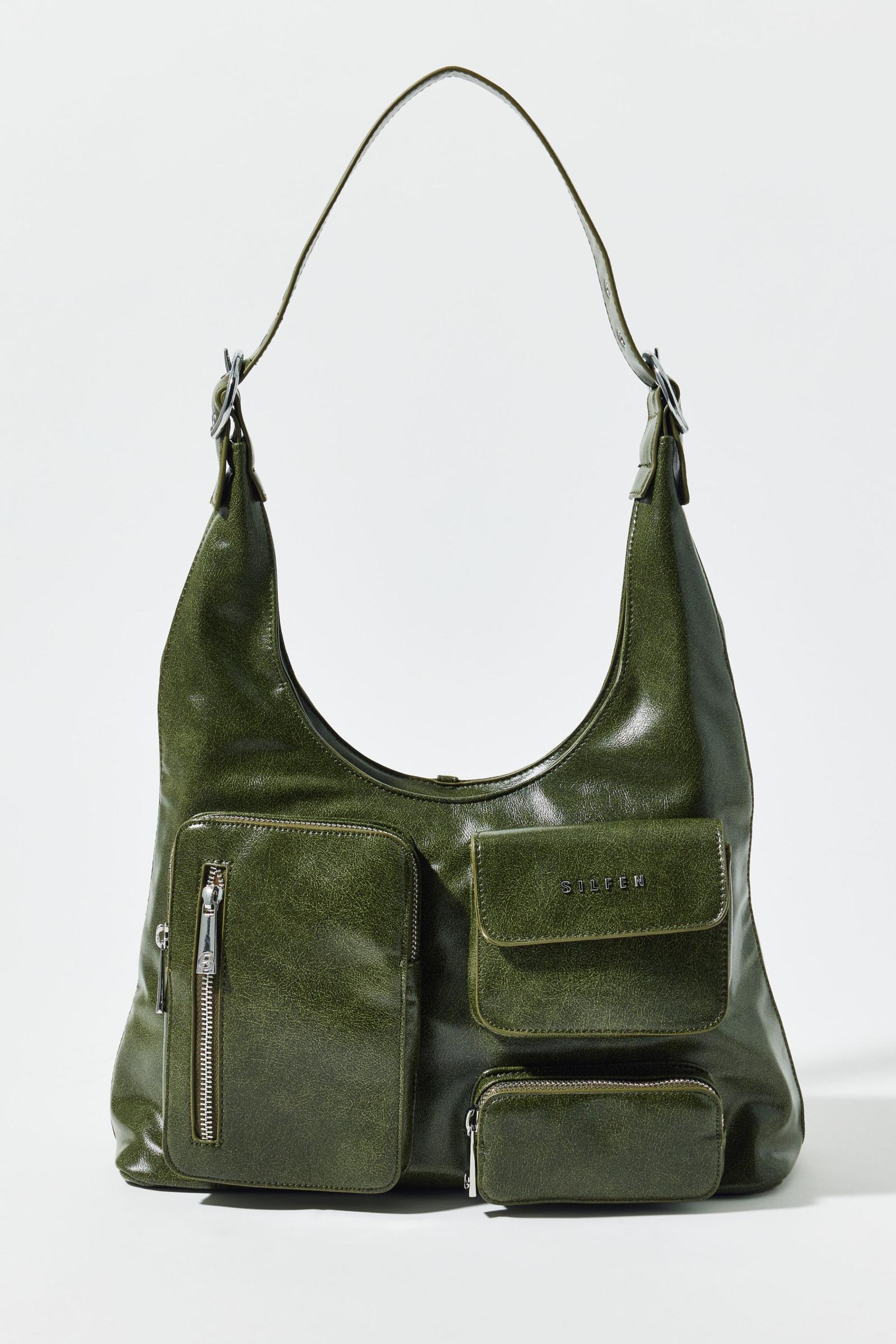 SILFEN Nora Bolso hobo de piel sintética | Urban Outfitters México ...