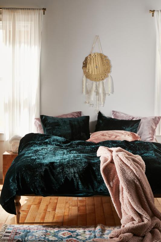 Skye Velvet Duvet Cover undefined