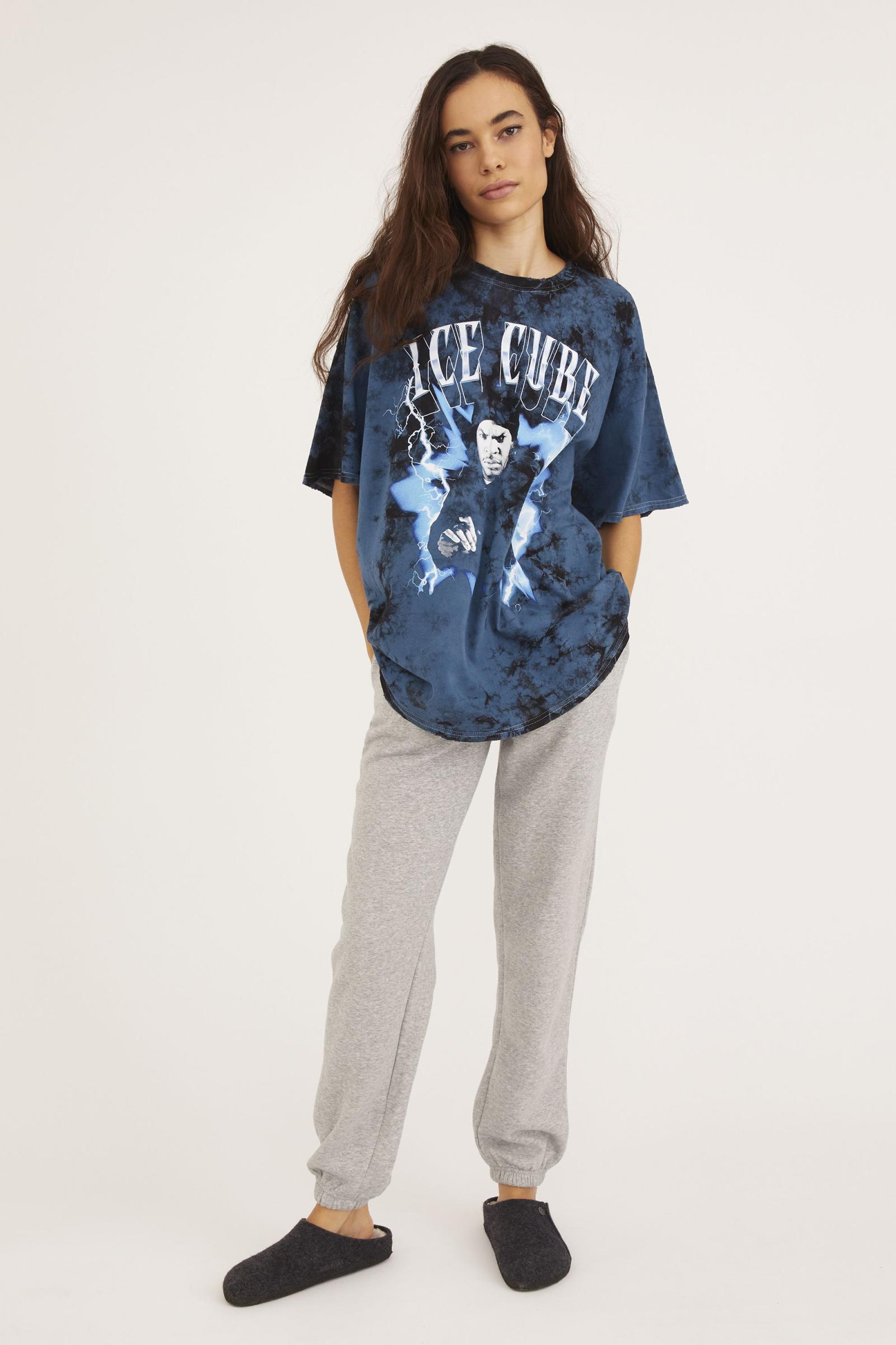 Ice Cube Acid Wash TShirt Dress Urban Outfitters Australia