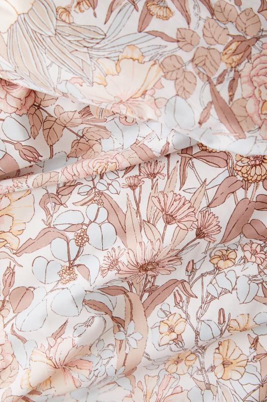 Mila Sketched Floral Duvet Set Urban Outfitters Australia