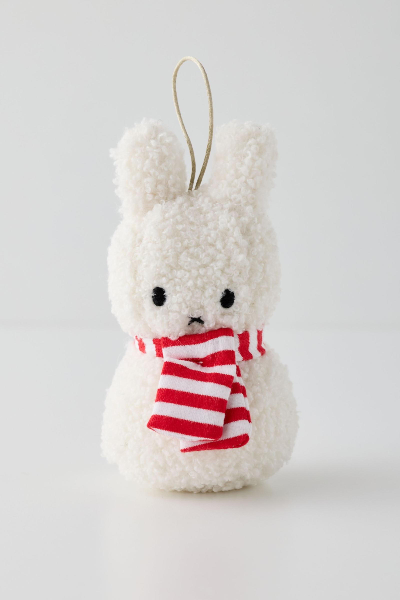 Miffy Snowball Teddy Ornament