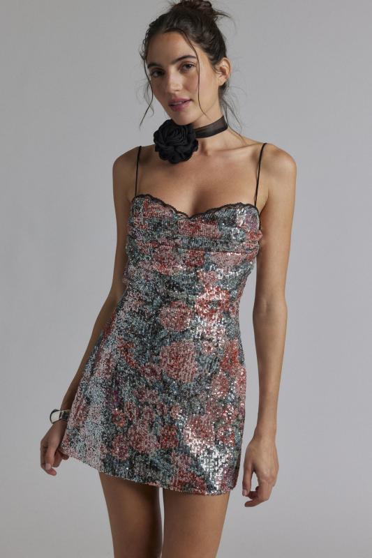 日本未入荷　アメリカ発ブランドFor Love and Lemons 刺繍ドレス 日本未入荷アメリカ発ブランドFor Love and Lemons 刺繍ドレス