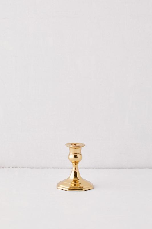 Elizabeth Antiqued Taper Candle Holder undefined