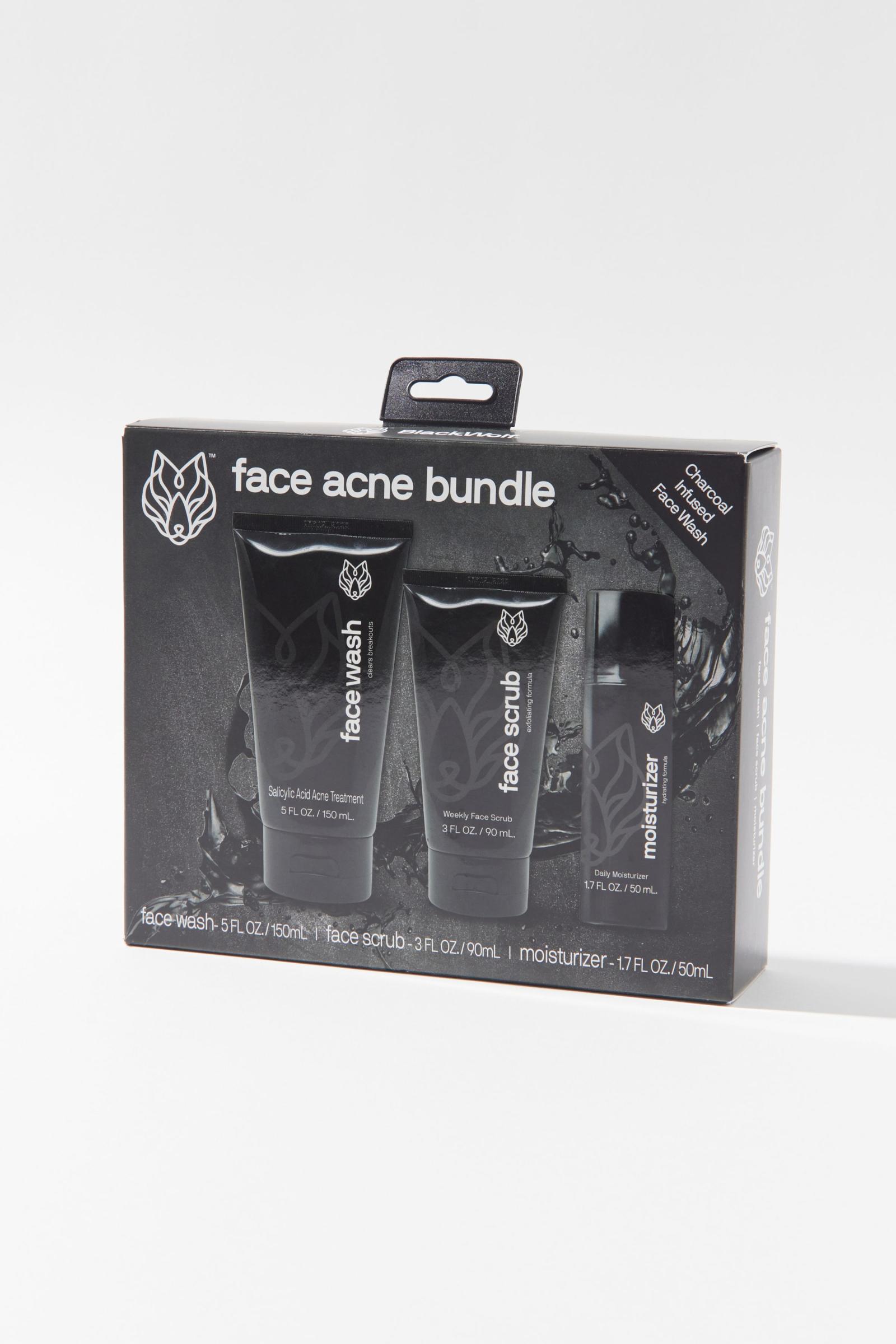 Black Wolf Face Acne Bundle, 48 OFF