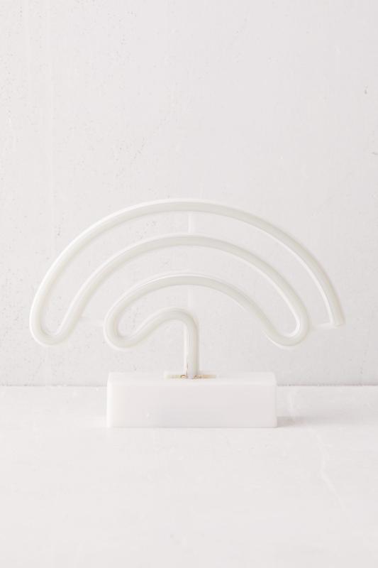 Brilliant Ideas Rainbow LED Neon Table Lamp Urban Outfitters Australia