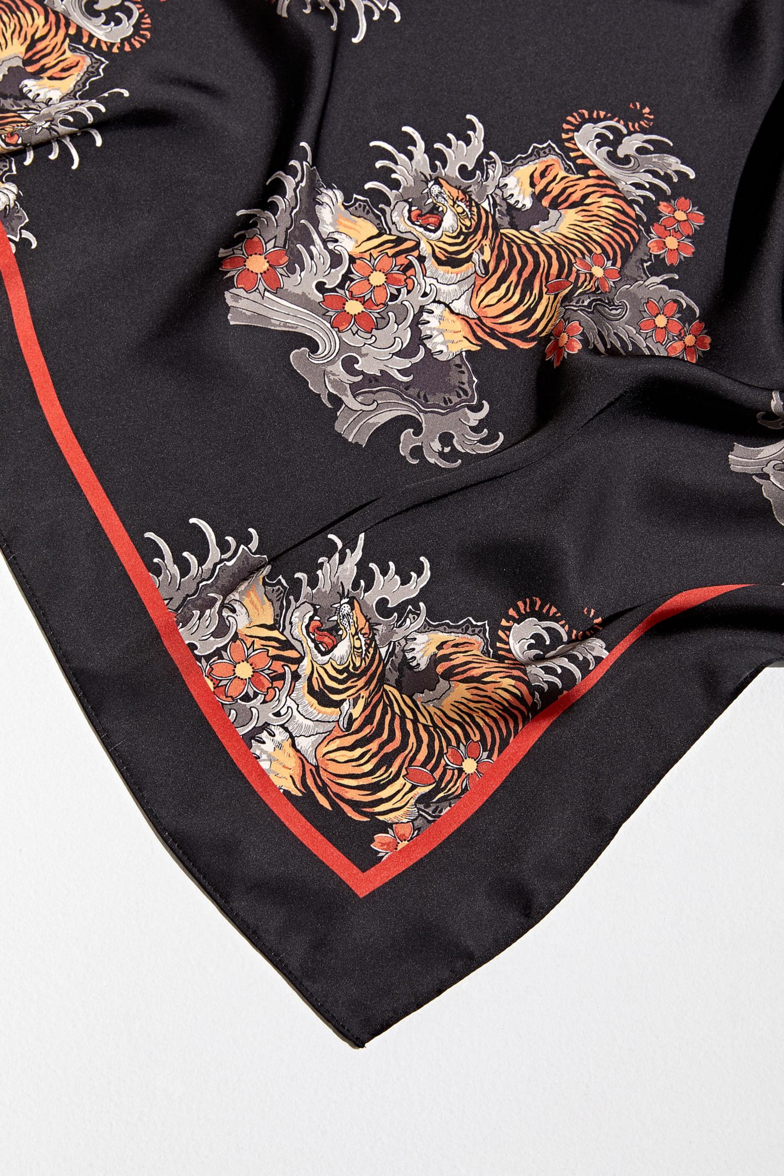 Tiger Print Bandana Urban Outfitters Singapore