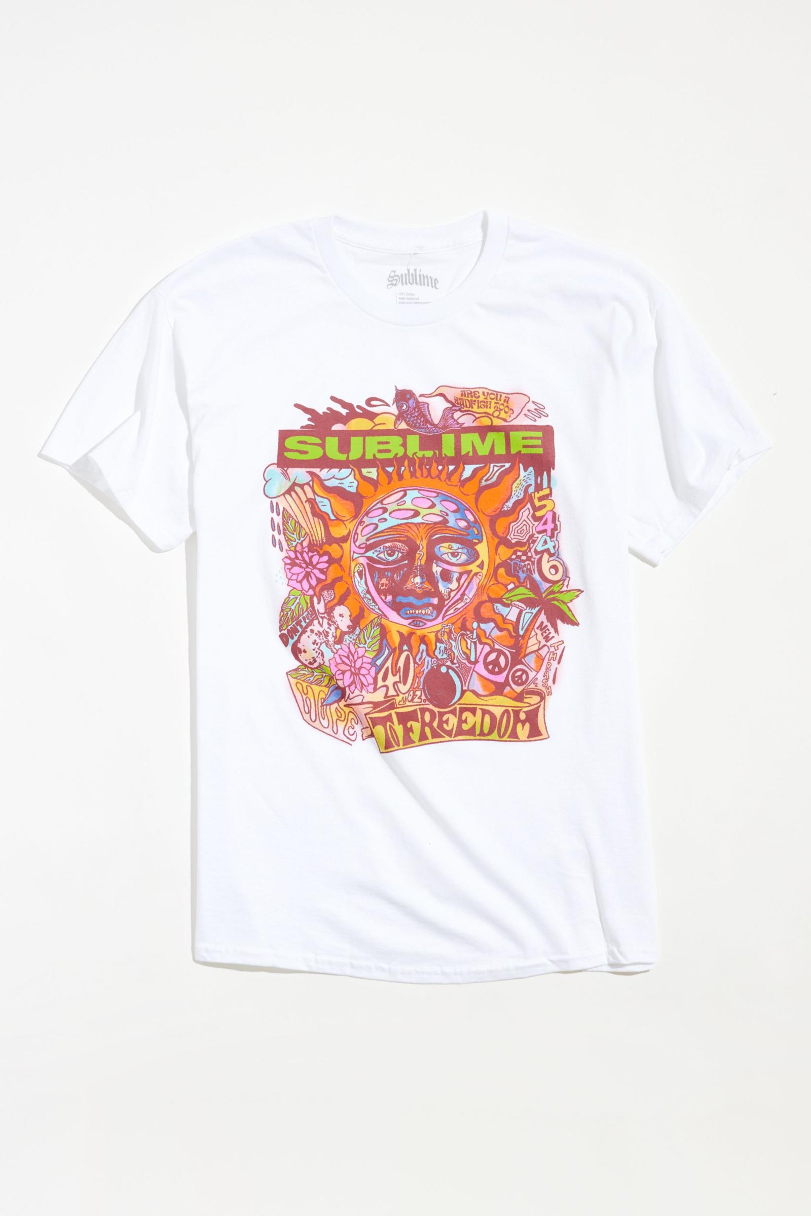 sublime 40oz to freedom shirt