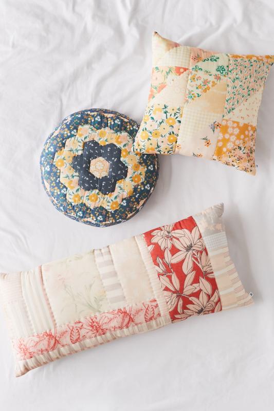 Wynn Patchwork Body Pillow Urban Outfitters Singapore