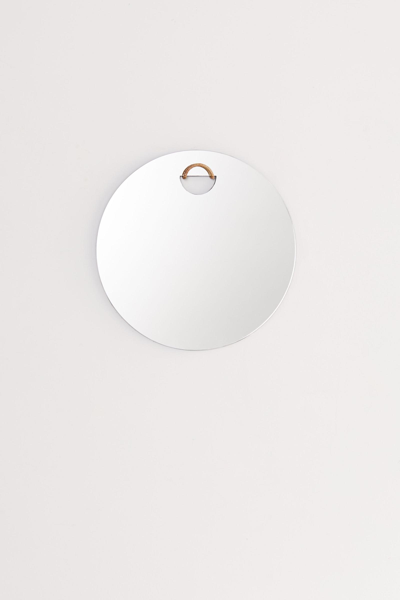 Walden Wrapped Rattan Round Wall Mirror Urban Outfitters Singapore