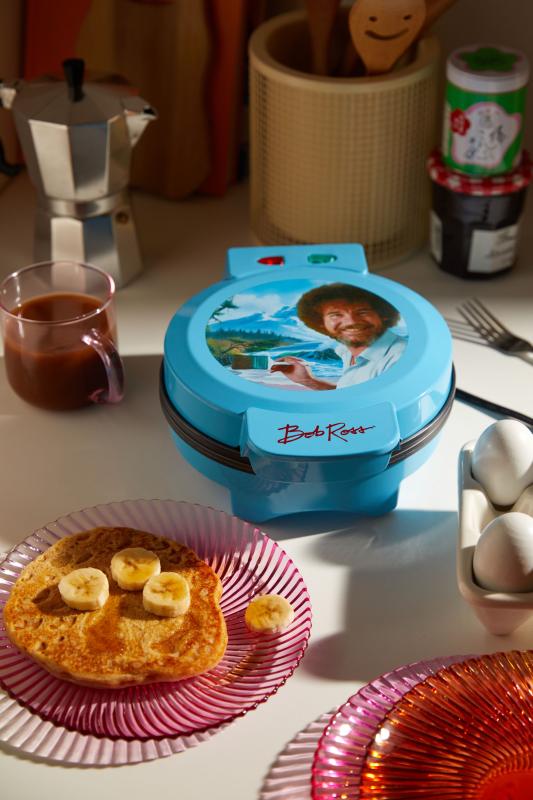 bob ross waffle iron