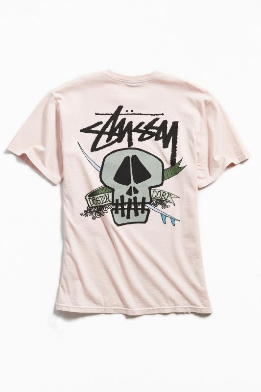 stussy skull shirt