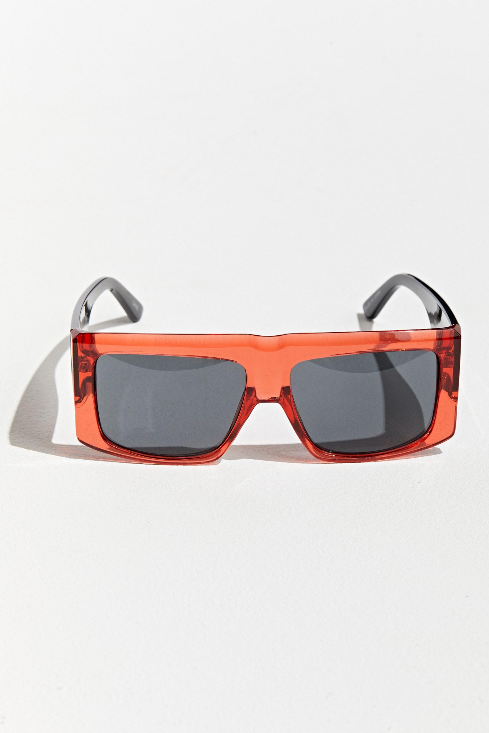Ace Chunky Rectangle Sunglasses Urban Outfitters México