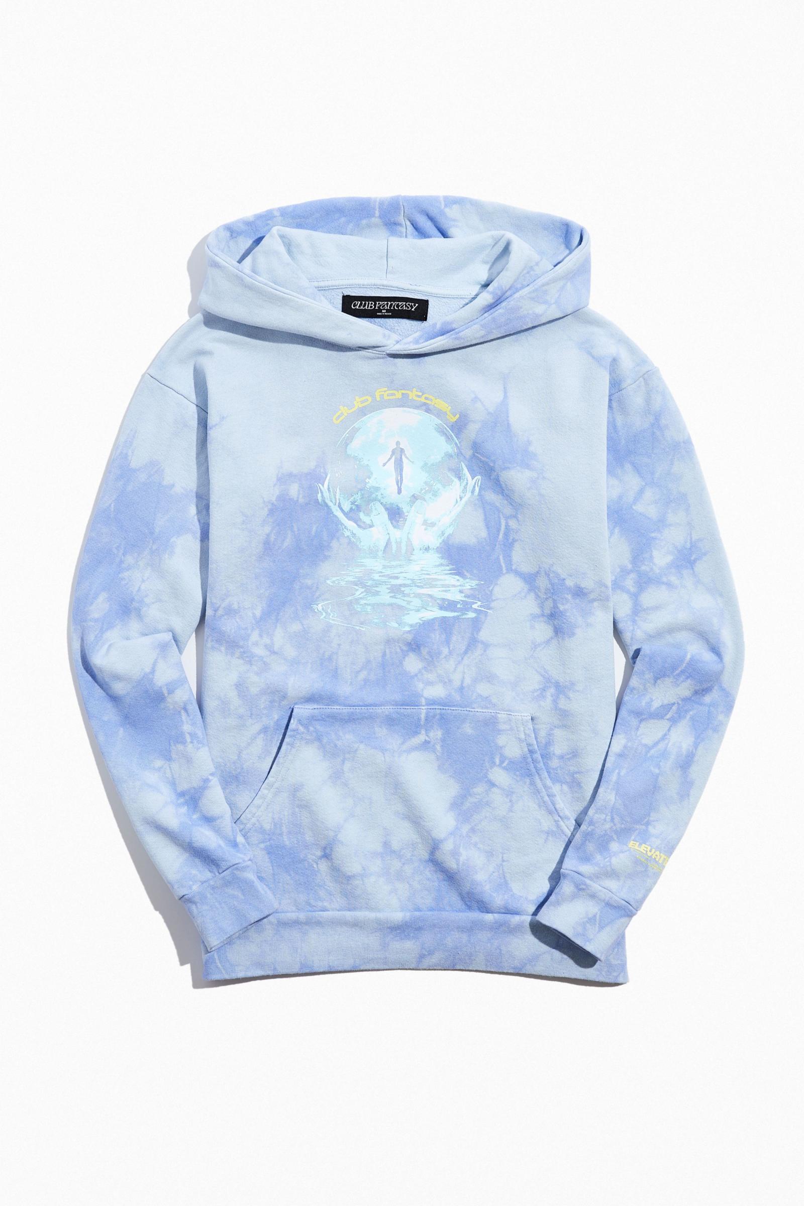 Club Fantasy Elevate TieDye Hoodie Sweatshirt Urban Outfitters Singapore