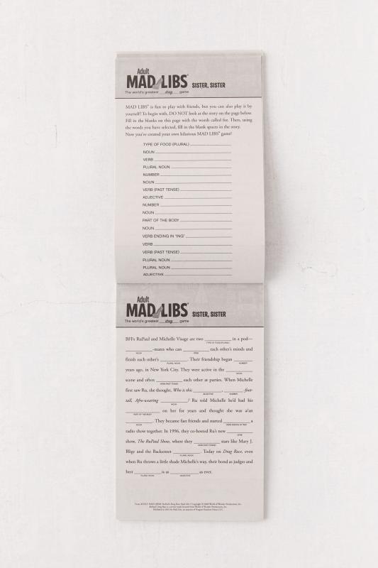RuPaul's Drag Race Mad Libs By Karl Marks & Nico Medina | Urban Outfitters Singapore RuPaul's Drag Race Mad Libs By Karl Marks & Nico Medina | Urban Outfitters Singapore
