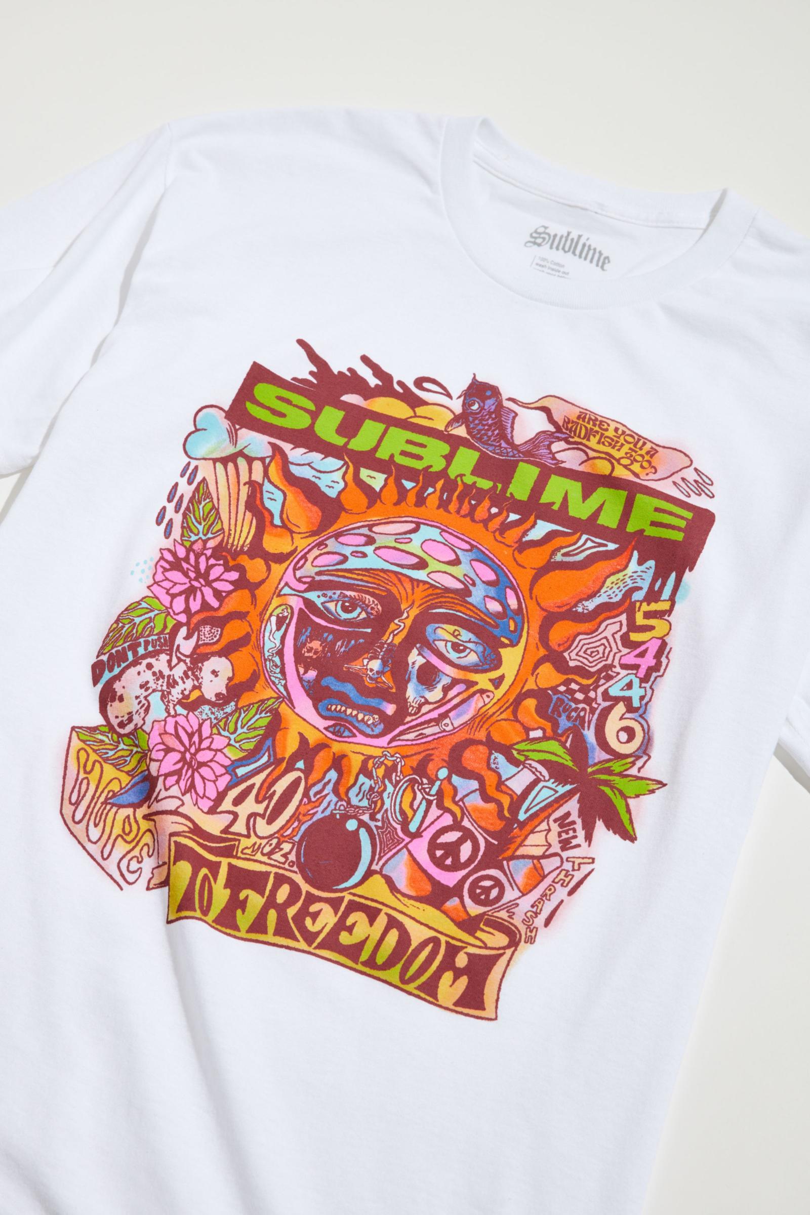 sublime 40oz to freedom shirt