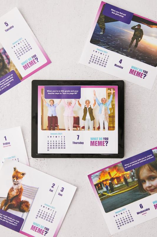 365 Day Desk Calendar 2022