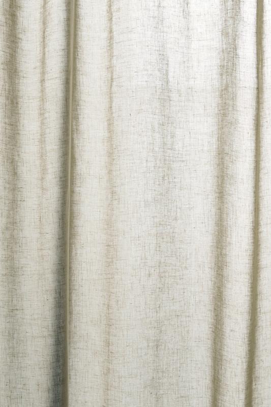 Cortina De Ducha Con Volante Mezcla Lino Palmer Urban Outfitters México Lino Palmer Urban Outfitters, Urban Outfitters Ruffle Curtains