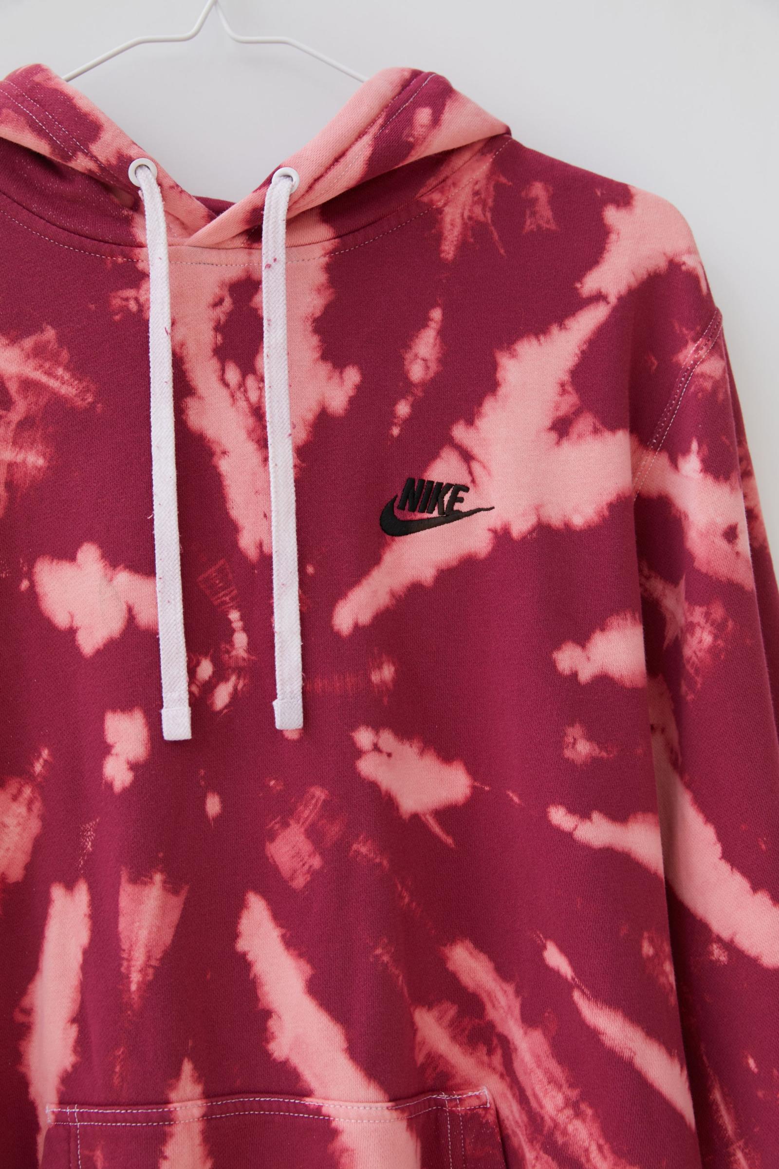 nike pink tie dye hoodie