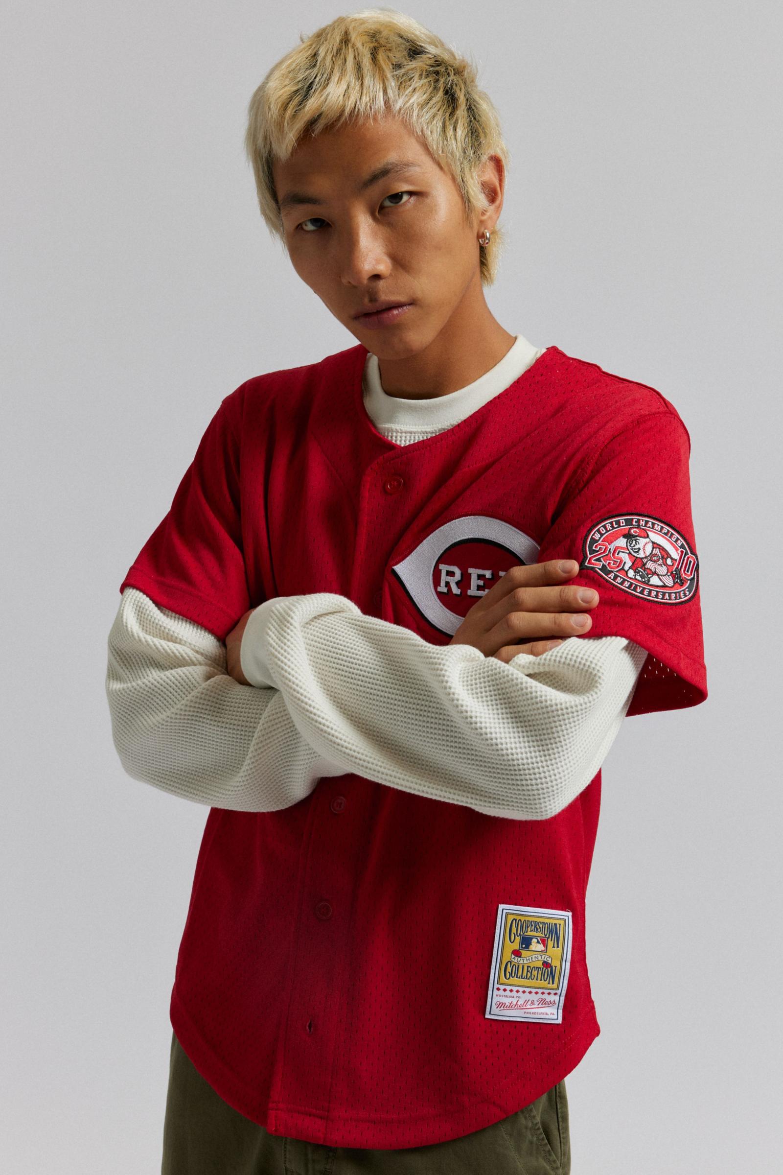 ベースボールシャツ　シンシナティレッズ　ケングリフィーjr ベースボールシャツシンシナティレッズケングリフィーjr