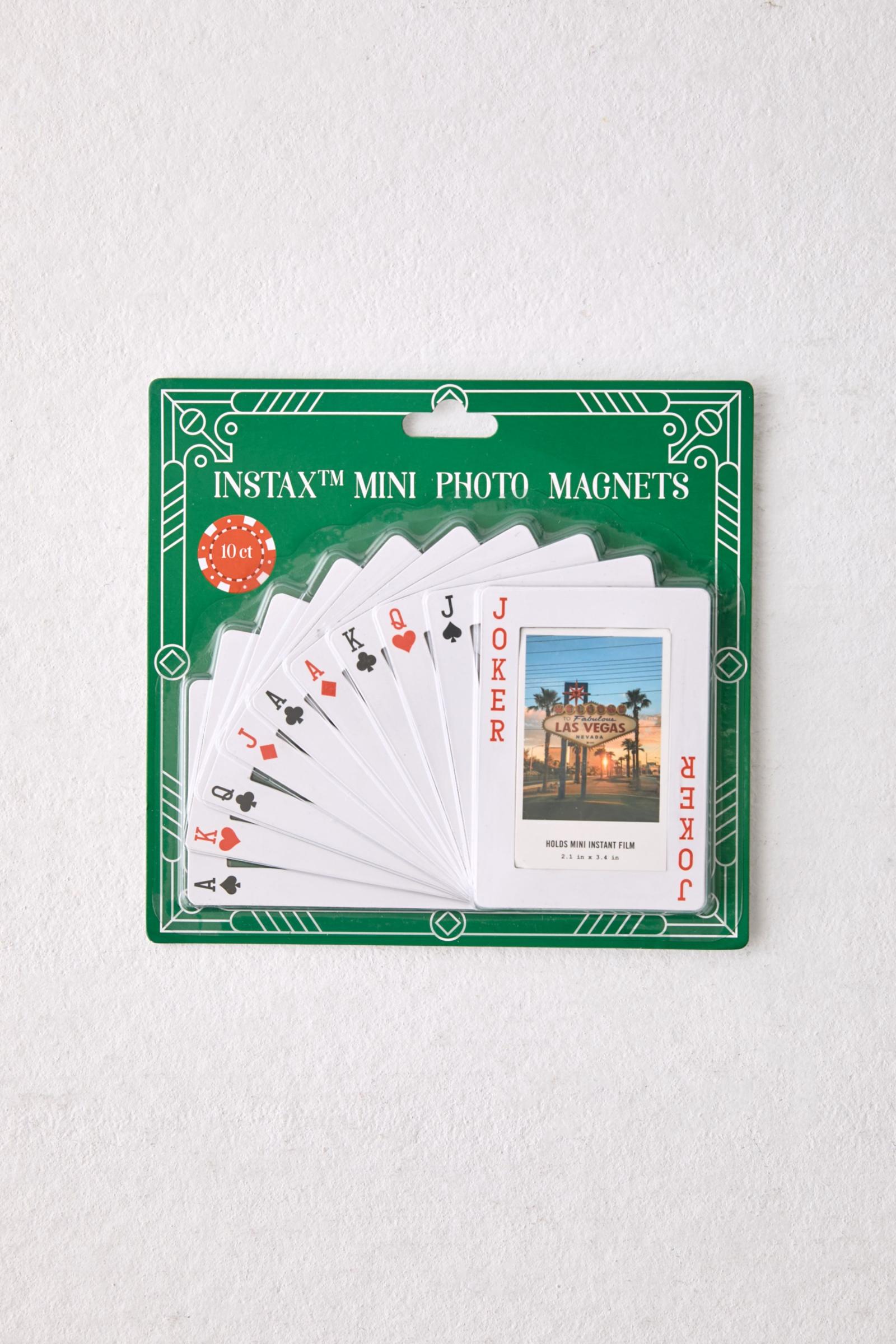 Casino Playing Cards INSTAX MINI Magnetic Frame Set | Urban