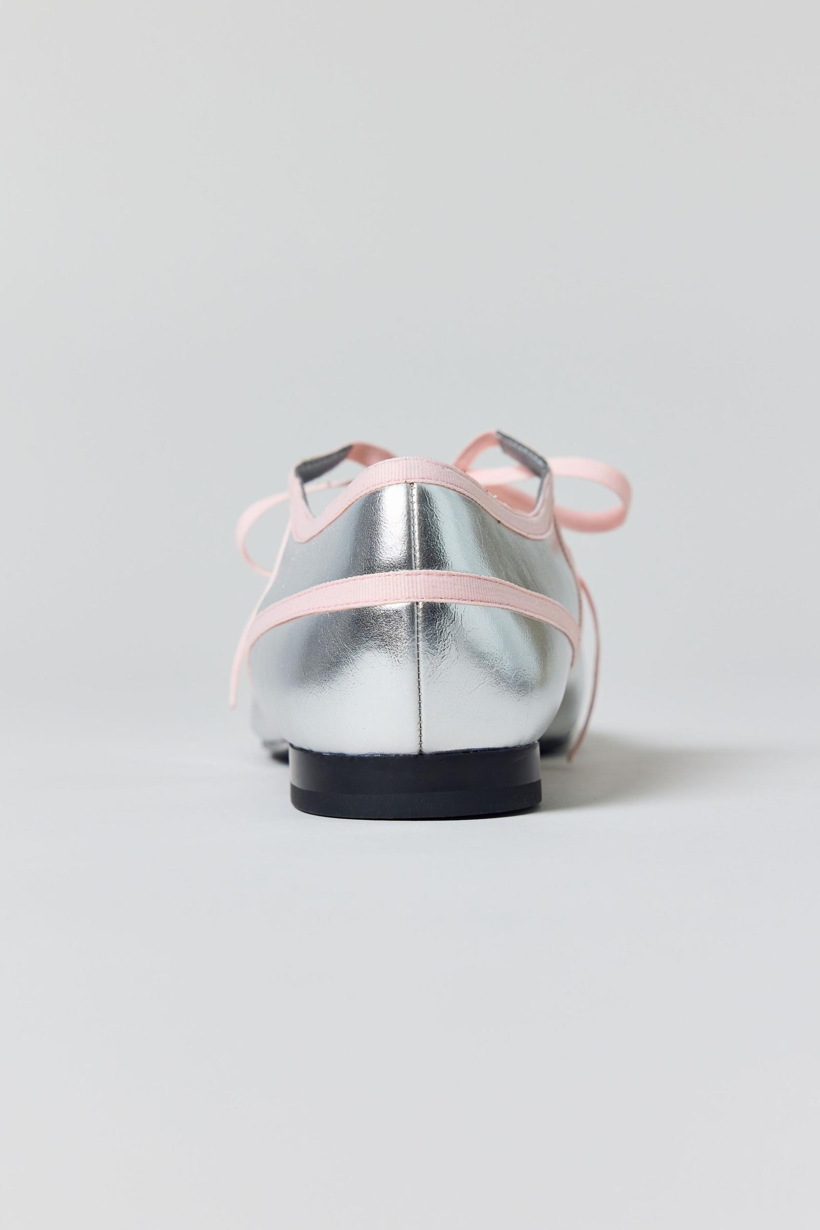 Charles & Keith Lace-Up Bow Ballet Flat | Urban Outfitters