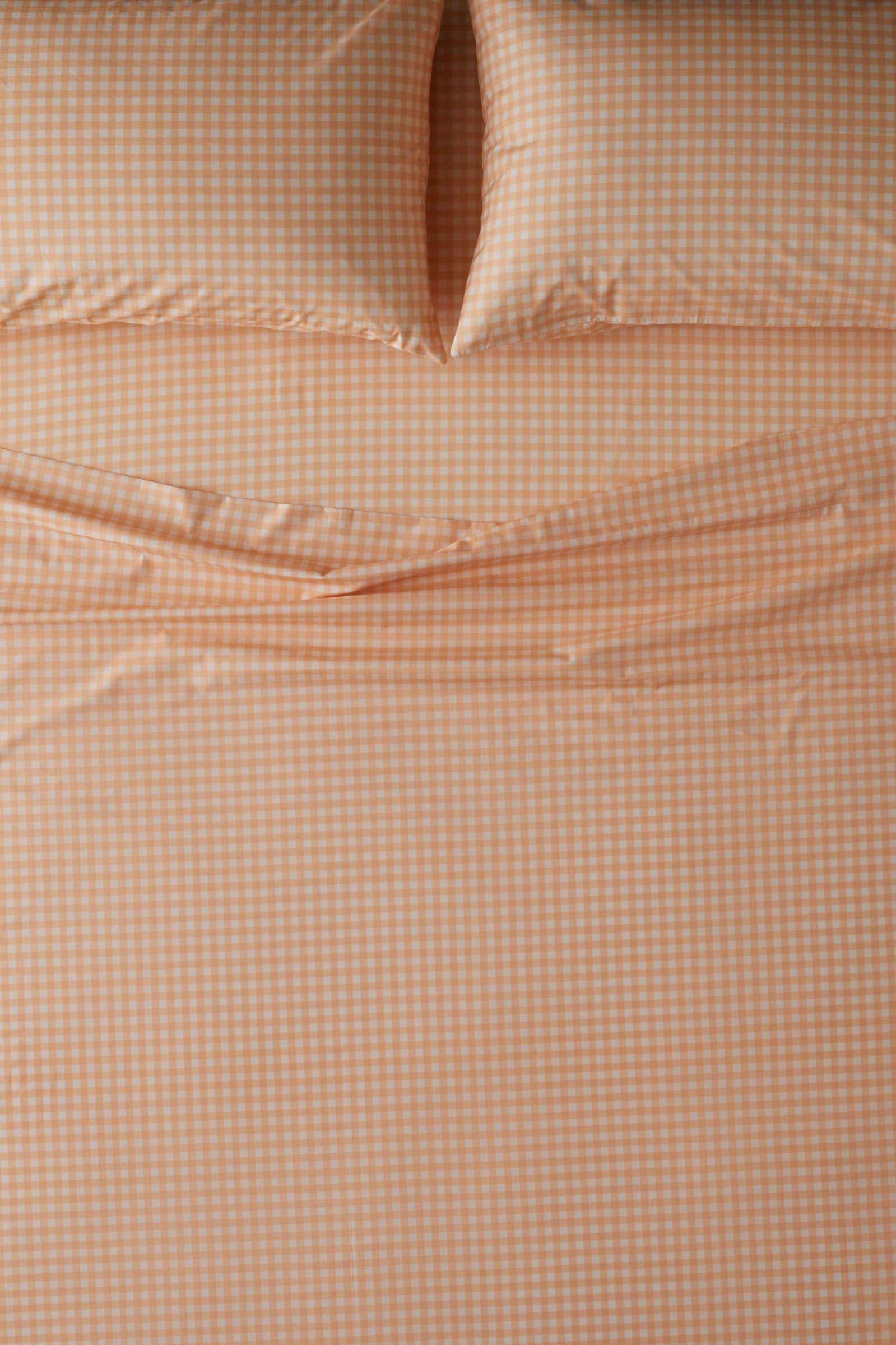 Breezy Cotton Percale Gingham Sheet Set Urban Outfitters Australia