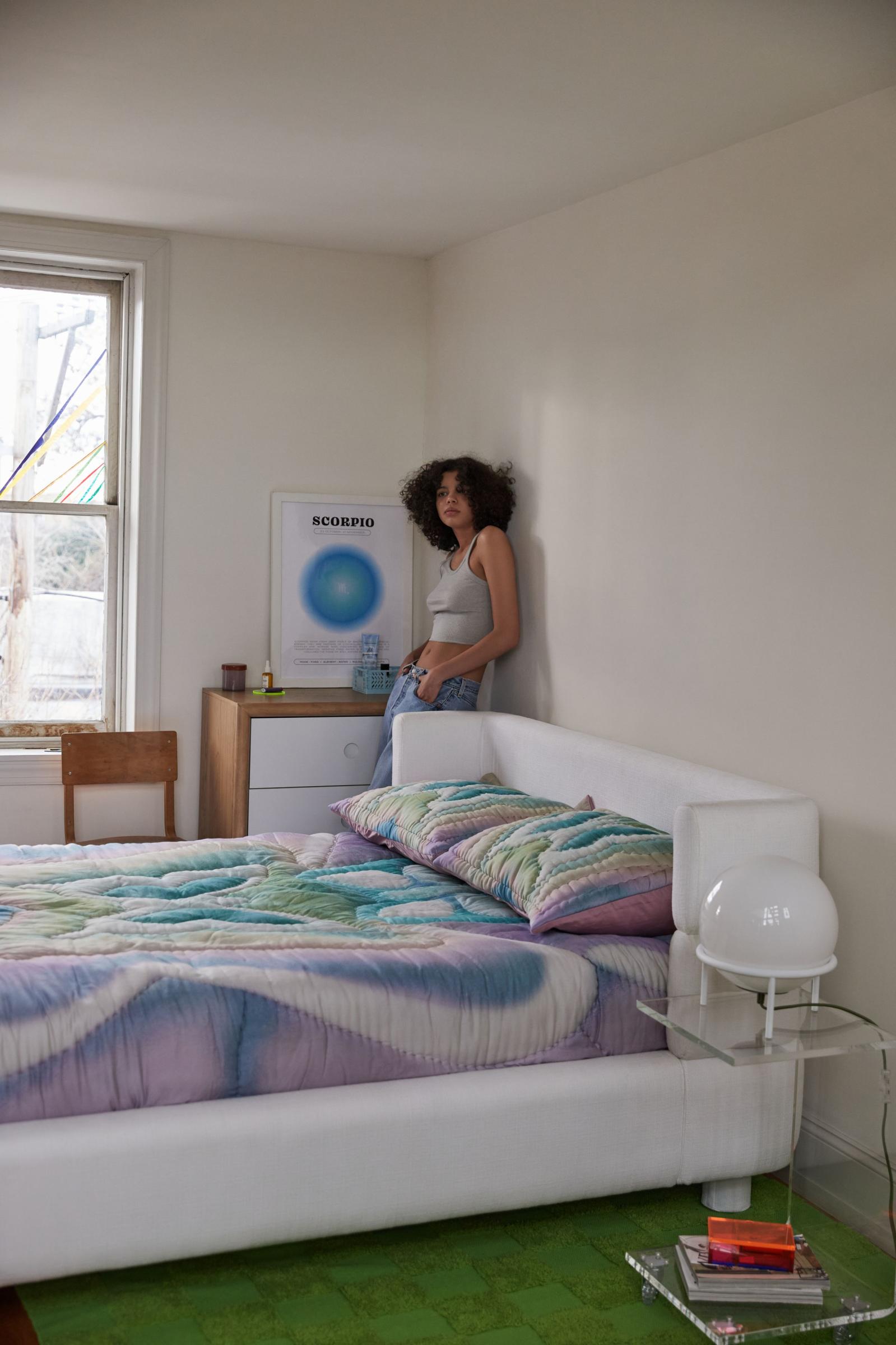 Urban Outfitters Aura Butterfly Comforter Set