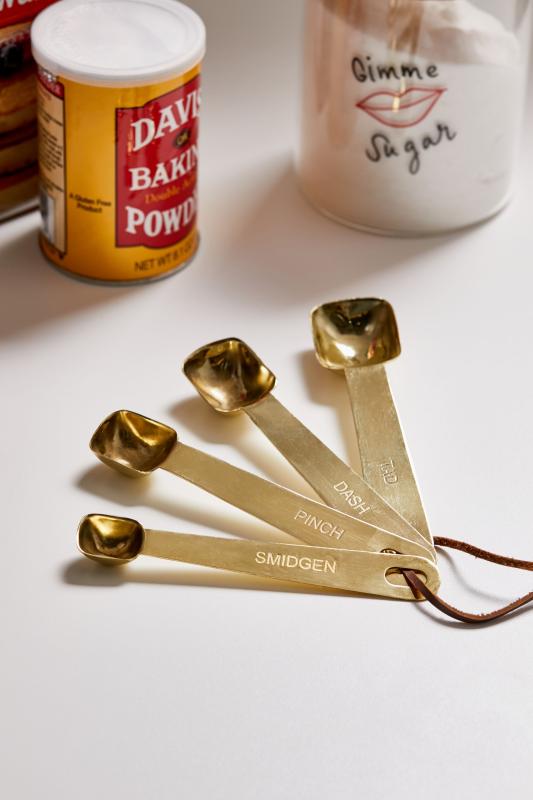 Brass Measuring Spoon Set Urban Outfitters Australia