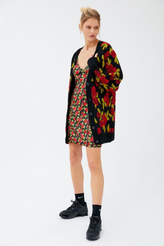urban outfitters floral cardigan