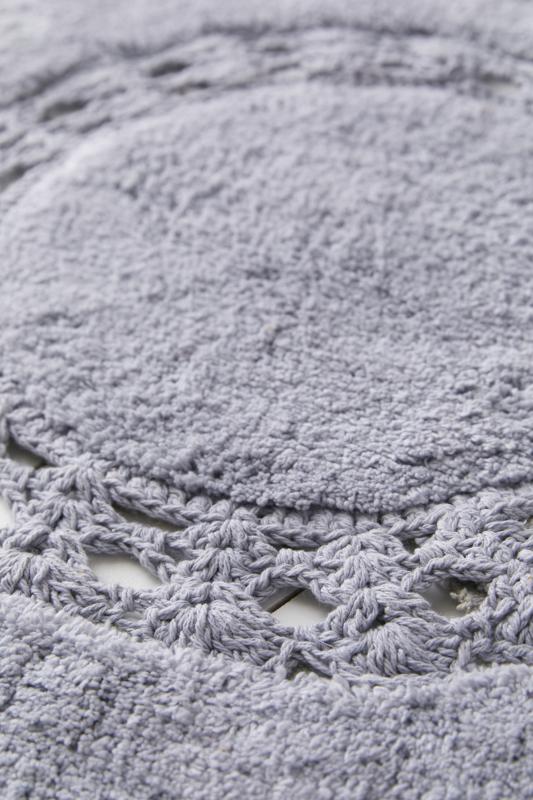 Raine Crochet Round Bath Mat Urban Outfitters Australia