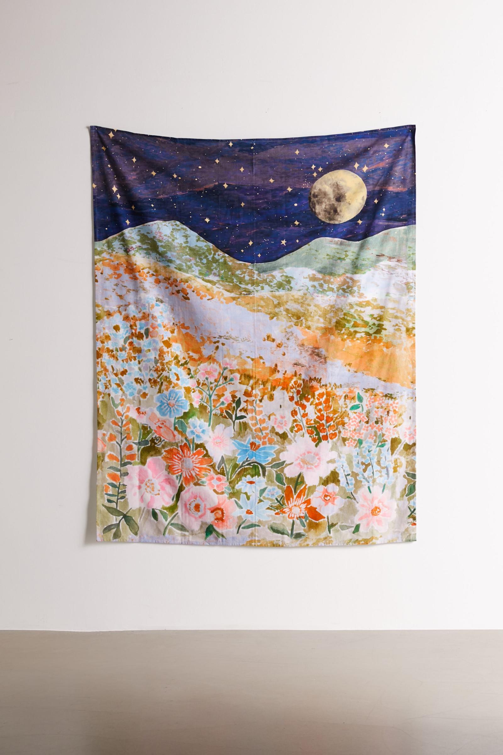Moonlit Landscape Tapestry Urban Outfitters Australia